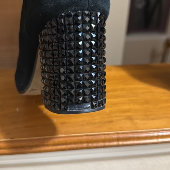 Michael Kors Ankle Boots with Studded Heels - Picture 3 of 15